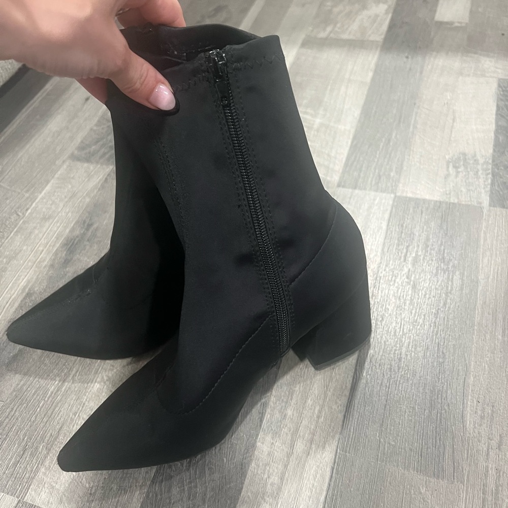 Black booties